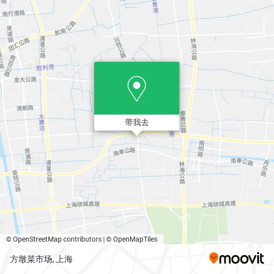方墩菜市场地图