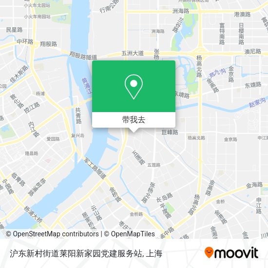 沪东新村街道莱阳新家园党建服务站地图