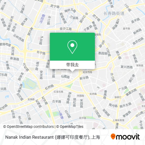 Nanak Indian Restaurant (娜娜可印度餐厅)地图