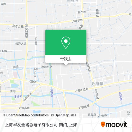 上海华友金裕微电子有限公司-南门地图