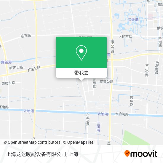 上海龙达暖能设备有限公司地图