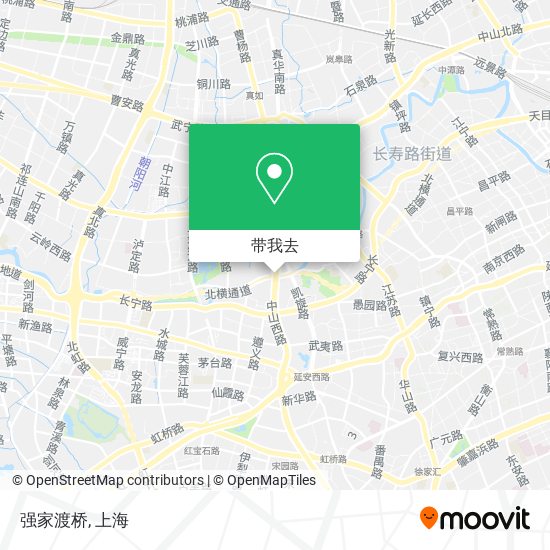 强家渡桥地图