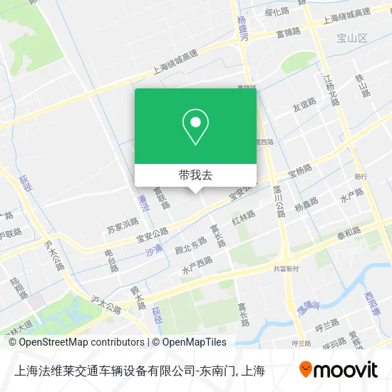 上海法维莱交通车辆设备有限公司-东南门地图