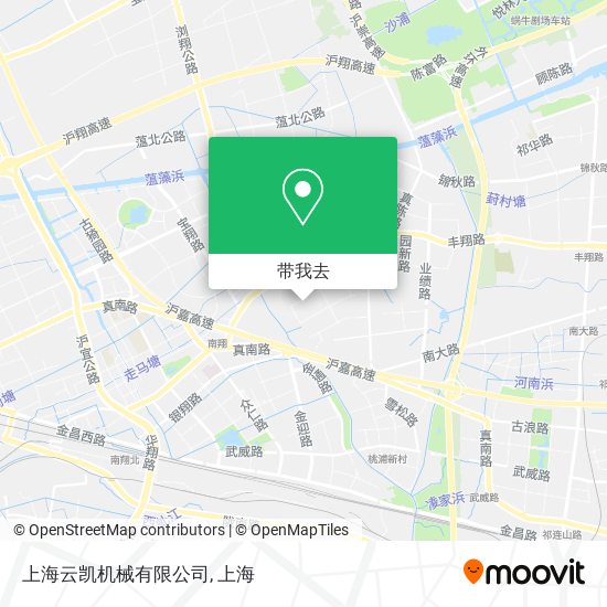 上海云凯机械有限公司地图
