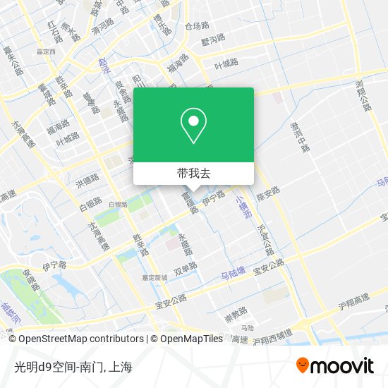 光明d9空间-南门地图