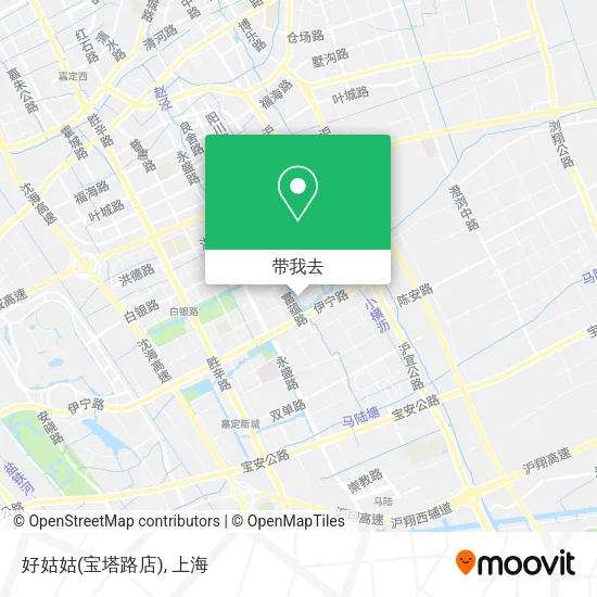 好姑姑(宝塔路店)地图