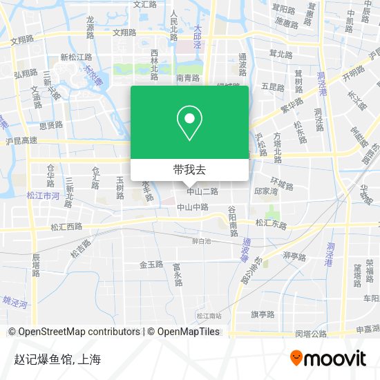 赵记爆鱼馆地图