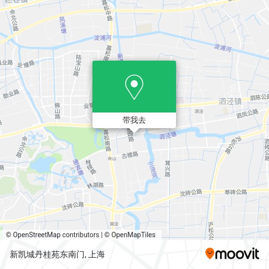 新凯城丹桂苑东南门地图