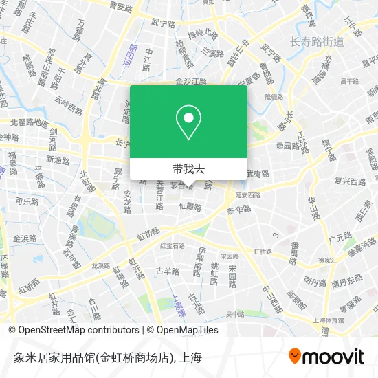象米居家用品馆(金虹桥商场店)地图