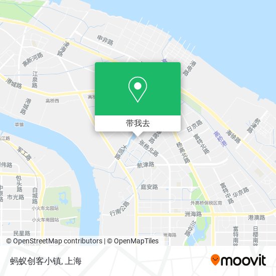 蚂蚁创客小镇地图
