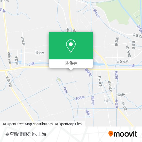 秦弯路漕廊公路地图