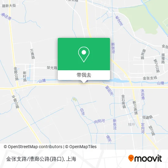 金张支路/漕廊公路(路口)地图