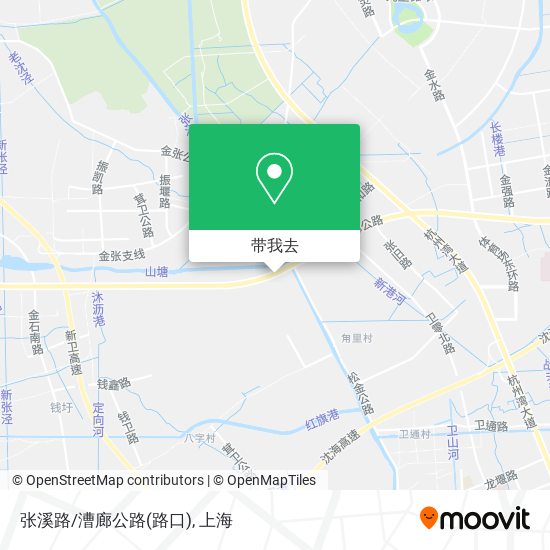 张溪路/漕廊公路(路口)地图
