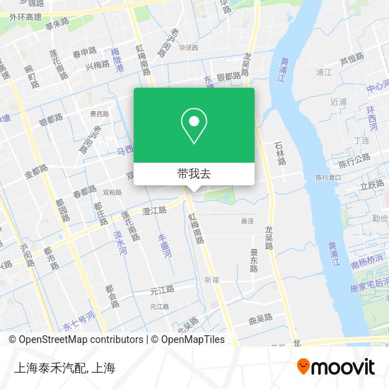 上海泰禾汽配地图