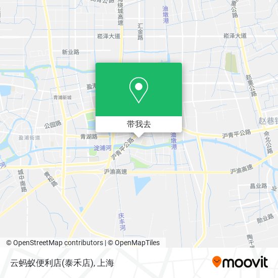 云蚂蚁便利店(泰禾店)地图