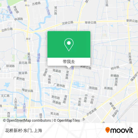 花桥新村-东门地图