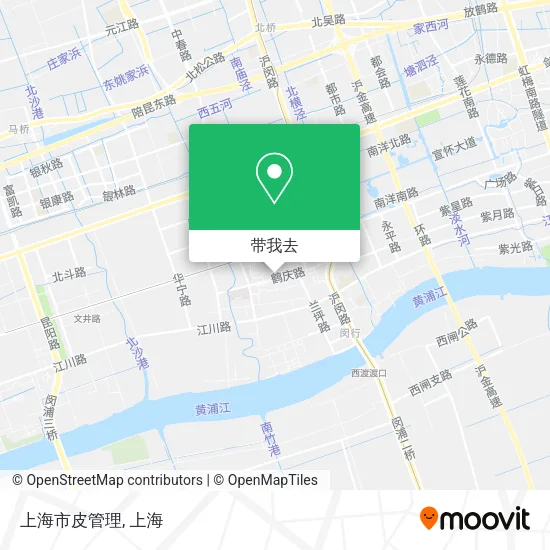 上海市皮管理地图