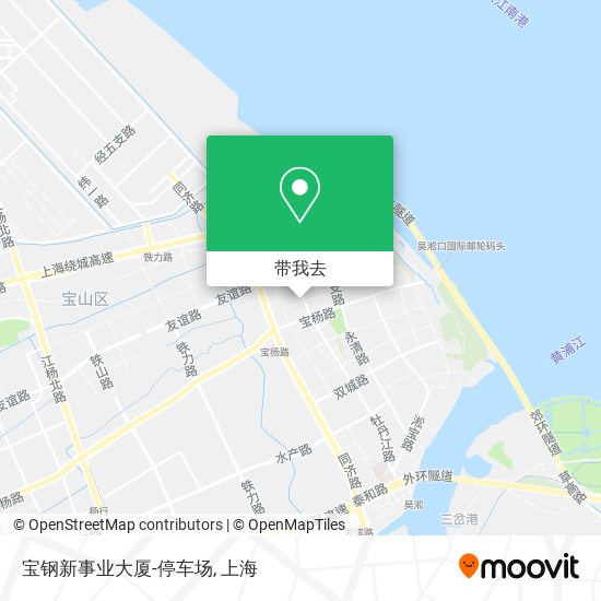 宝钢新事业大厦-停车场地图