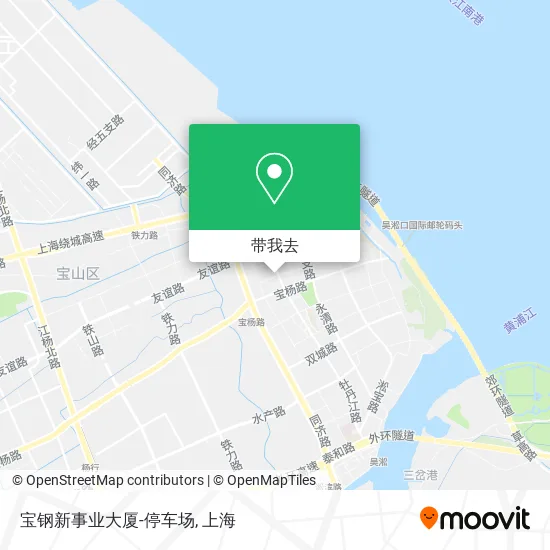 宝钢新事业大厦-停车场地图