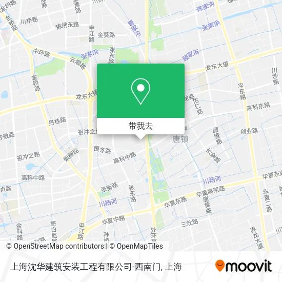 上海沈华建筑安装工程有限公司-西南门地图