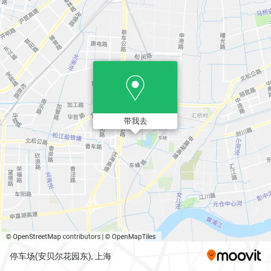 停车场(安贝尔花园东)地图