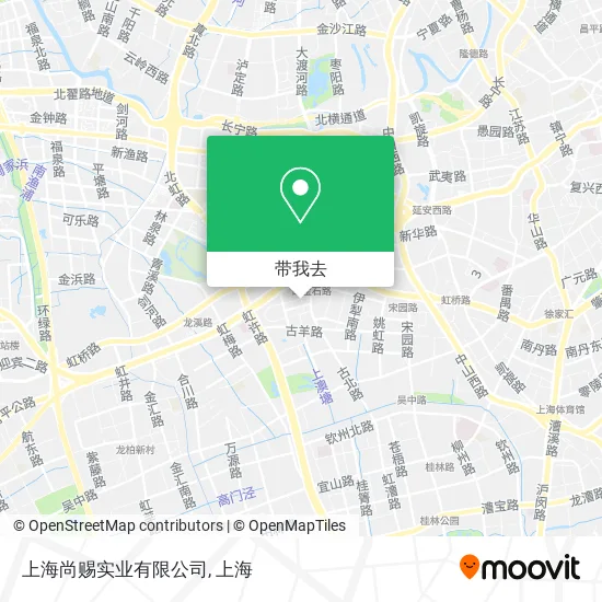上海尚赐实业有限公司地图