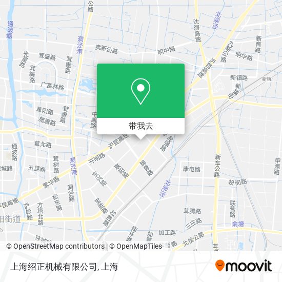 上海绍正机械有限公司地图
