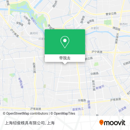 上海绍俊模具有限公司地图