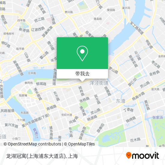 龙湖冠寓(上海浦东大道店)地图