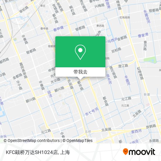 KFC颛桥万达SH1024店地图