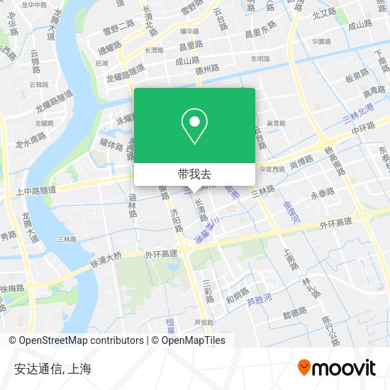 安达通信地图