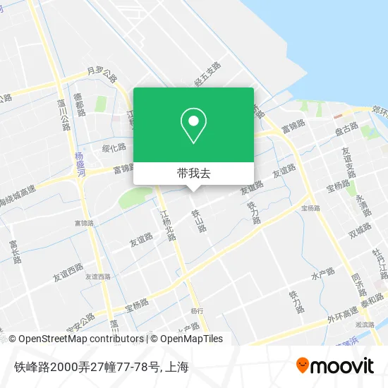 铁峰路2000弄27幢77-78号地图