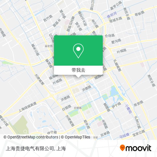 上海贵捷电气有限公司地图