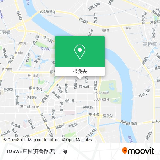 TOSWE唐树(开鲁路店)地图