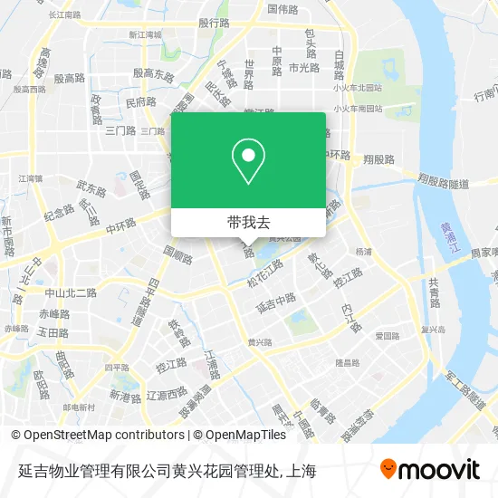 延吉物业管理有限公司黄兴花园管理处地图