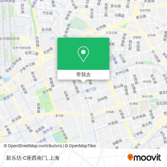 新乐坊-C座西南门地图