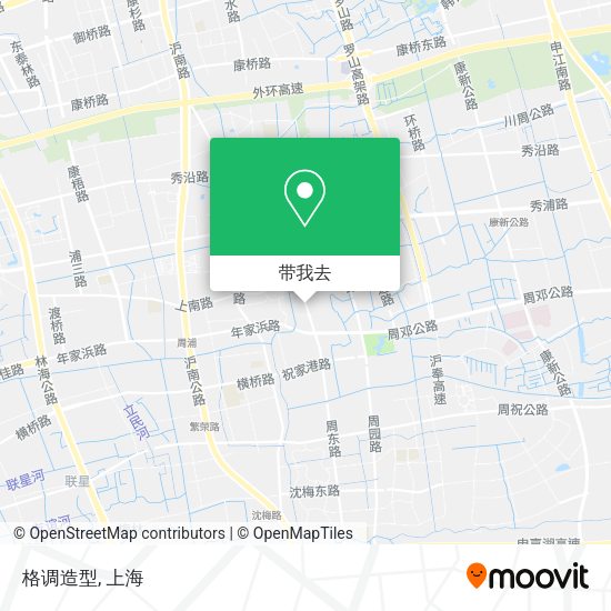 格调造型地图