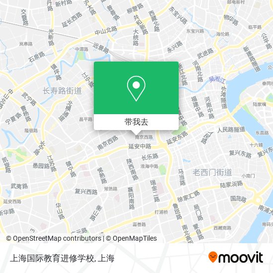 上海国际教育进修学校地图