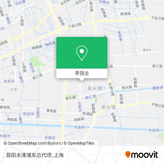 晨阳水漆浦东总代理地图