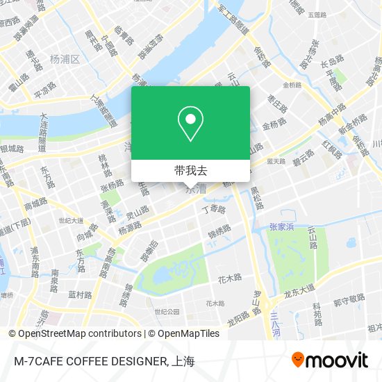 M-7CAFE COFFEE DESIGNER地图