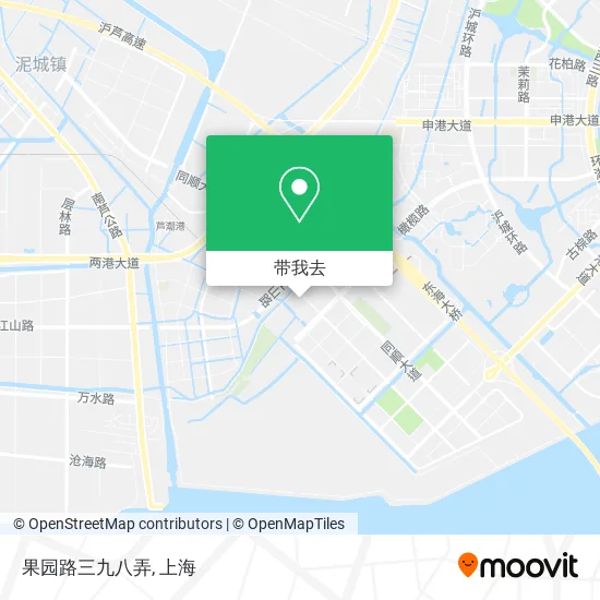 果园路三九八弄地图