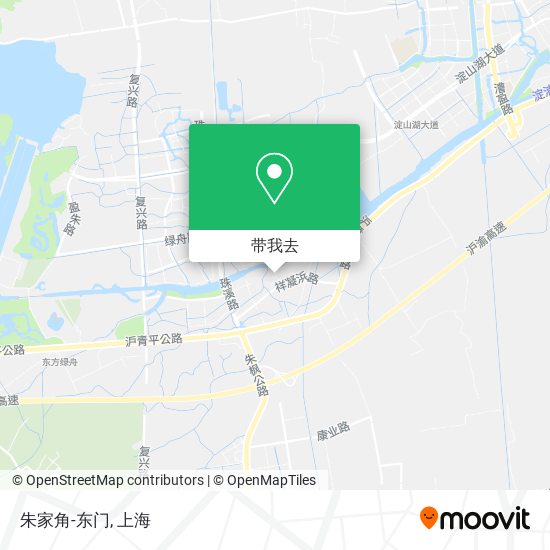 朱家角-东门地图