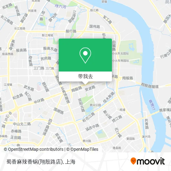 蜀香麻辣香锅(翔殷路店)地图