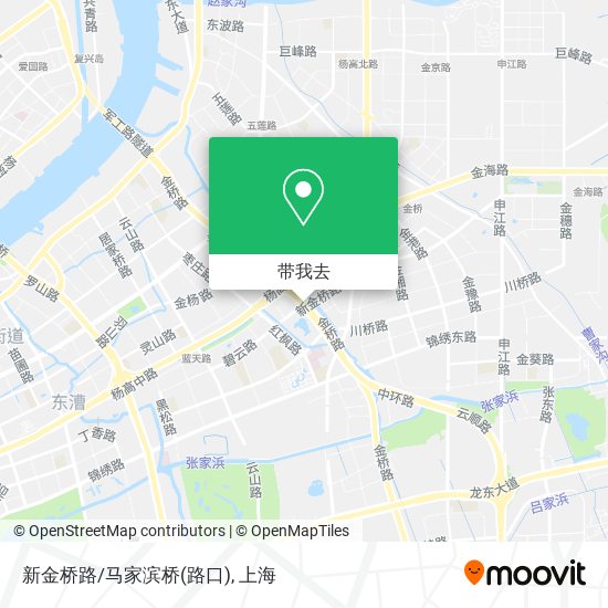 新金桥路/马家滨桥(路口)地图