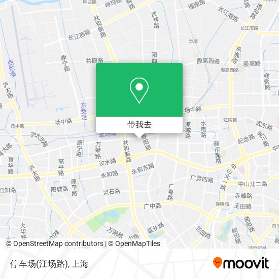 停车场(江场路)地图