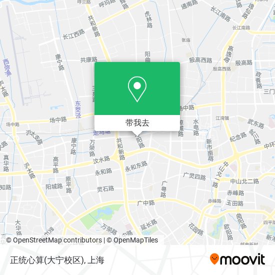 正统心算(大宁校区)地图
