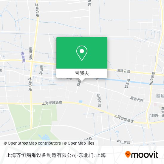 上海齐恒船舶设备制造有限公司-东北门地图