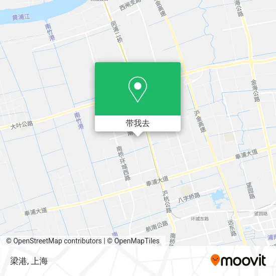 梁港地图