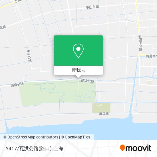 Y417/瓦洪公路(路口)地图