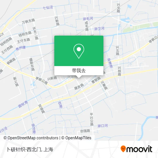 卜硕针织-西北门地图